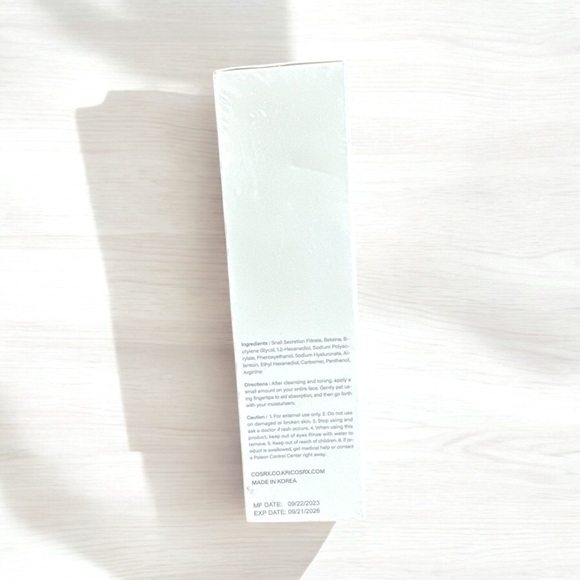 COSRX Snail Mucin 96 Essence 3.38 fl oz / 100ml | Lightweight Hydration - Picture 3 of 5